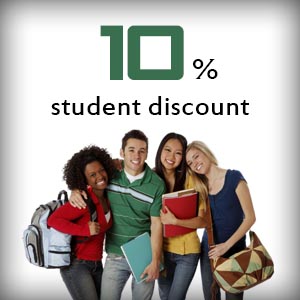 10% Student Discount