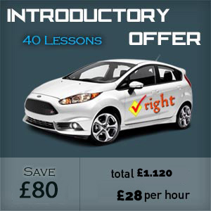 Introductory Offer, 40 Lessons, Total £1120 only, Save £80